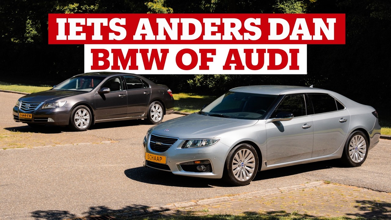 Saab 9-5 vs. Honda Legend: voor zakelijke rijders met lef!