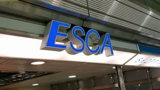 地下街エスカ エスカレーター E9出入口 昇り 日立 Nagoya ESCA Escalator Hitachi AICHI JAPAN