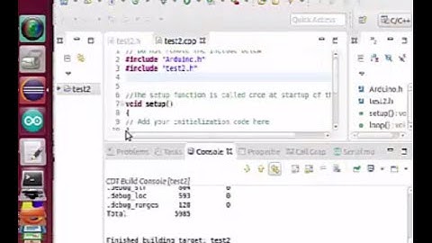 Eclipse Arduino on Ubuntu Set up and Install Part 1 |Ebonygeek45