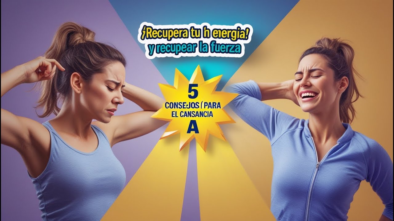 5 consejos para superar el cansancio y recupera la fuerza - YouTube