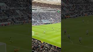 BRUNO G LATE GOAL VS FULHAM!! #nufc #newcastle #newcastleunited #brunog #brunoguimaraes #fulham