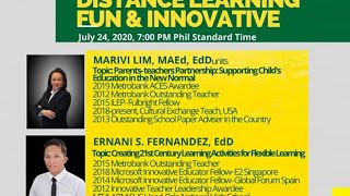 USJ-R COE LEARN AT HOME WEBINAR- SERIES 2 ;  SESSION 3