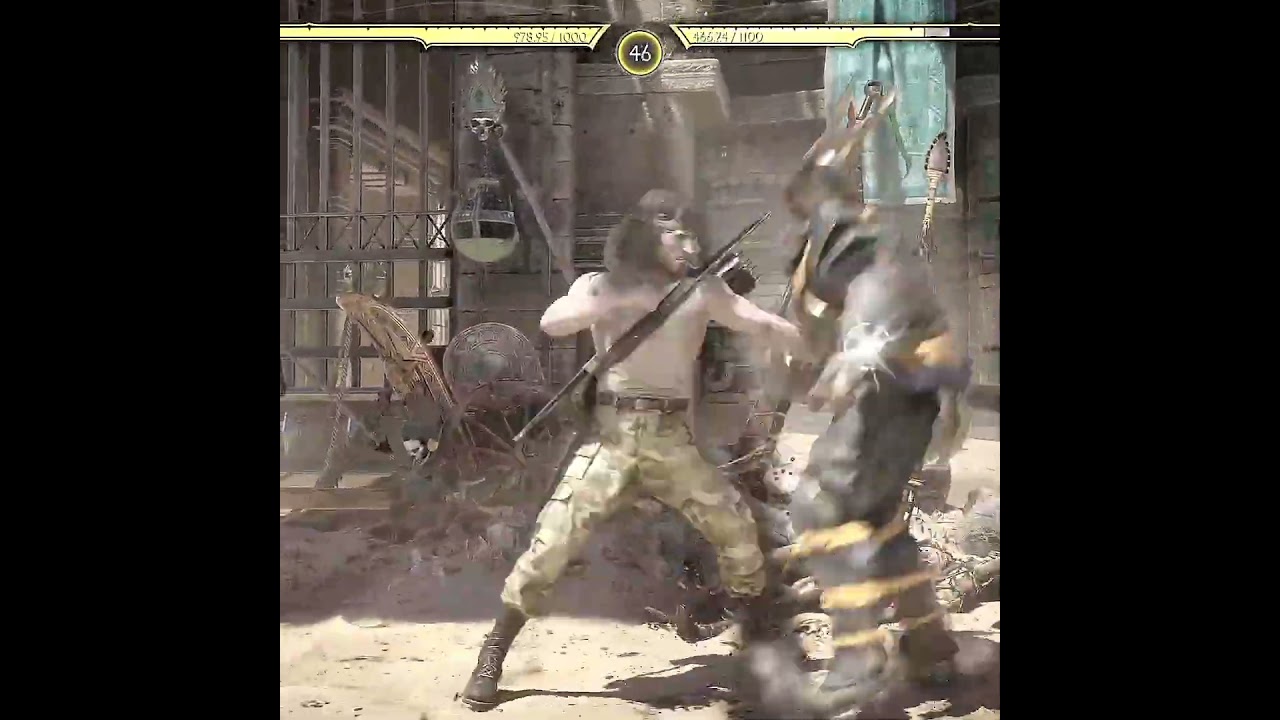 Rambo Vs Shao Kahn | Mortal Kombat 11 | Shorts | Mk 11 | MjB