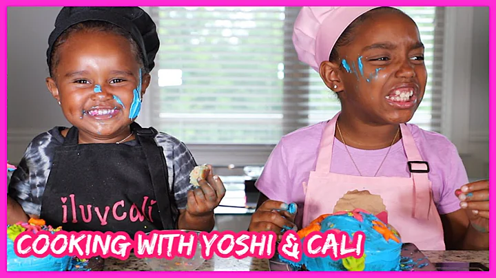 DIY: BAKING A SUMMER CAKE WITH MY BABY COUSIN | YO...