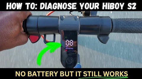 HOW TO: Fix/Diagnose a Hiboy S2 Scooter that stopped working