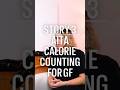 AITA Calorie Counting for GF