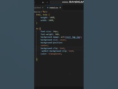 How to combined text on a image HTML and CSS🤗 - YouTube