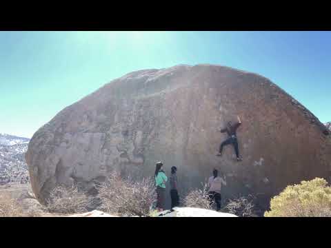 Beta Video for climb The Hunk v2, Bishop
