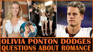 Olivia Ponton Dodges Questions About Joe Burrow Romance