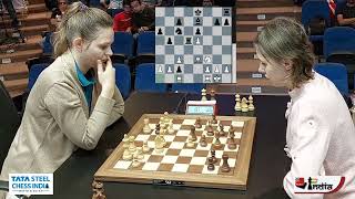Anna vs Mariya - Battle of the Muzychuk sisters | Tata Steel Chess India 2022 Women Blitz