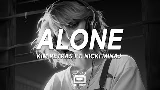 Kim Petras - Alone (Lyrics) ft. Nicki Minaj Resimi