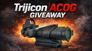 Trijicon Acog Scope Giveaway Dont Miss This