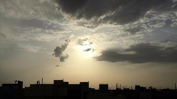 The 20 seconds of  Moving Clouds - Time Lapse