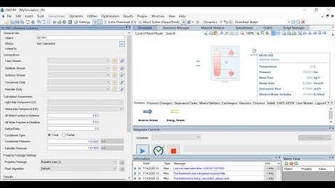 Creating a Shortcut Distillation Column Simulation Using DWSIM Software