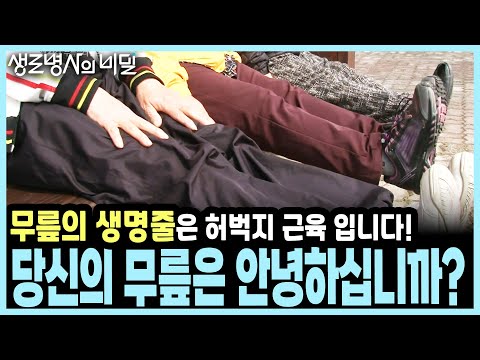 파괴적인 압력을 가하는 쪼그려 앉는 자세... 꺾고! 굽히고! 접고! 무릎 건강을 지키는 방법 I KBS 생로병사의 비밀 20170426 방송