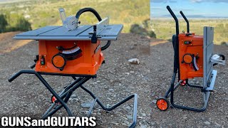 Unboxing and testing a BUDGET FRIENDLY Table Saw! (Vevor compact job-site portable 10” 15amp saw)