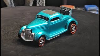 Complete restoration of a1969 Hot Wheels Redline Classic 36 Ford Coupe
