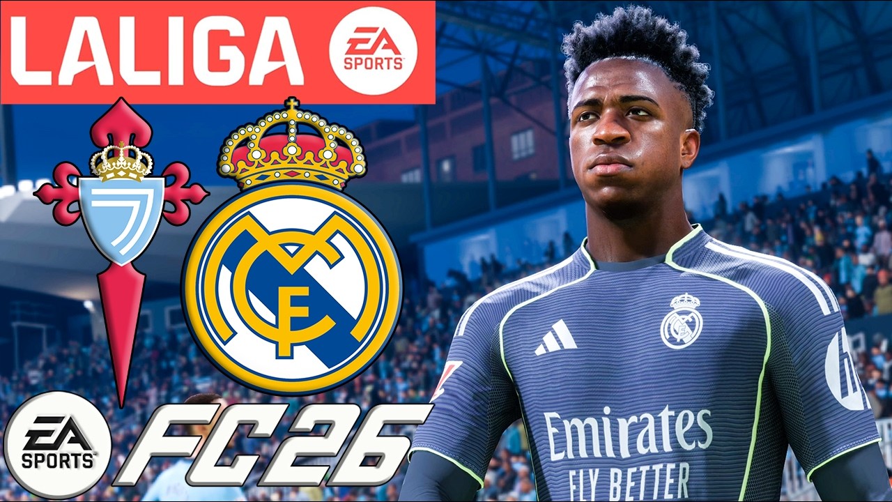 Real Madrid vs Celta Vigo | LaLiga | 06 Mars 2026 | FC 26