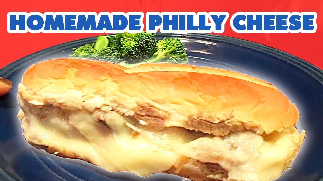 large family table twice baked potatoes Homemade Philly Cheese Steak in the Slow Cooker Recipe | Large Family Recipes // Jamerrill Stewart