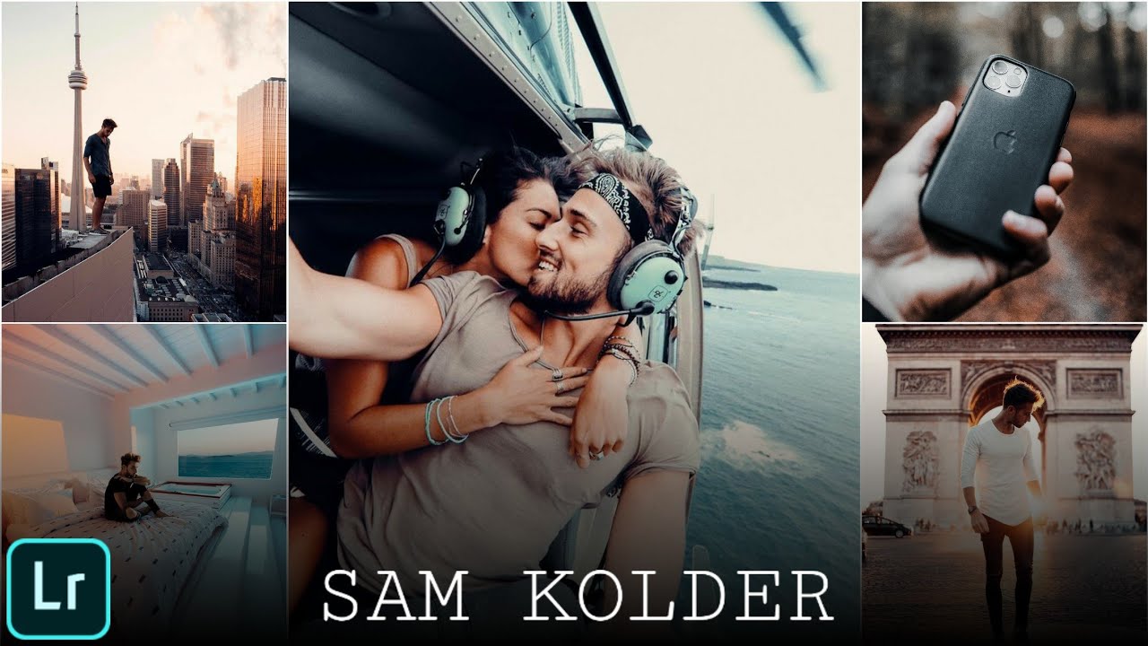 SAM KOLDER inspired preset editing Adobe Lightroom Mobile .Dark brown picture Editing | i SNAP