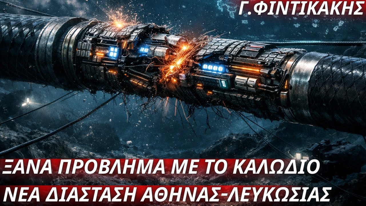 Γεώργιος Φιντικάκης: Ξανά πρόβλημα με το καλώδιο-Διάσταση Αθήνας-Λευκωσίας για την μελέτη