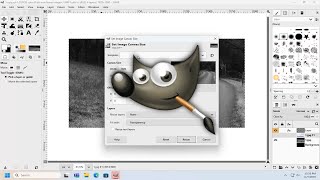 How to Make A4 Landscape Canvas in GIMP [Guide]