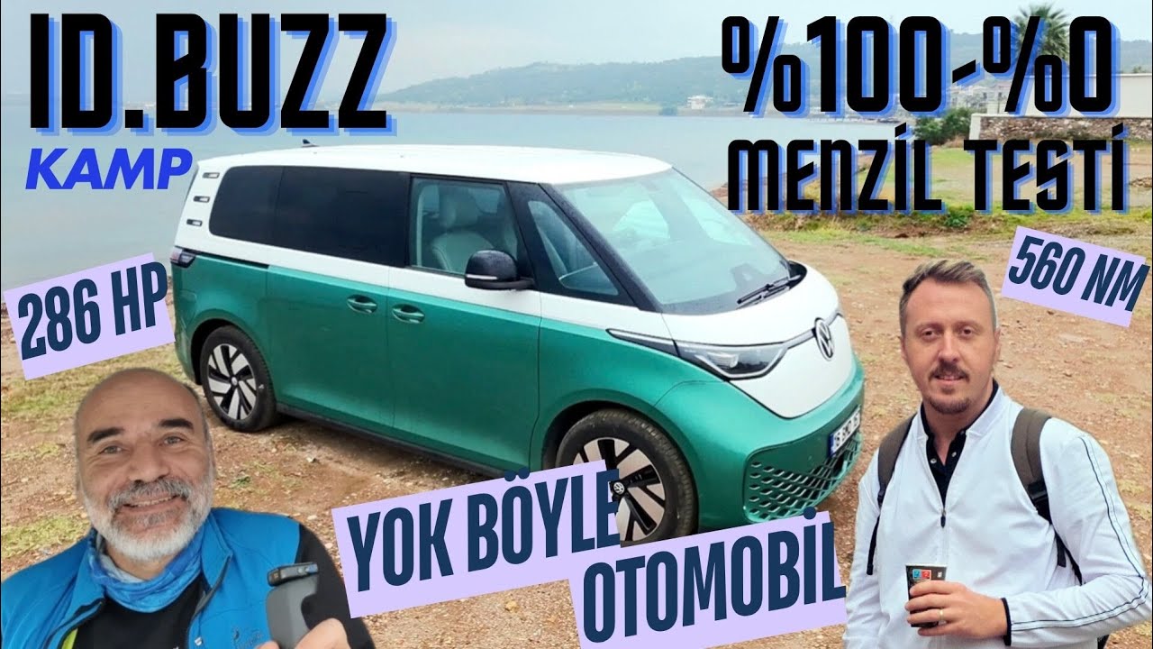 ID.Buzz Kamp ve %100 -%0 Menzil Testi