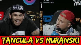 TAŃCULA VS MURAŃSKI i TATA XD | DRUGA KONFERENCJA FAME MMA 10