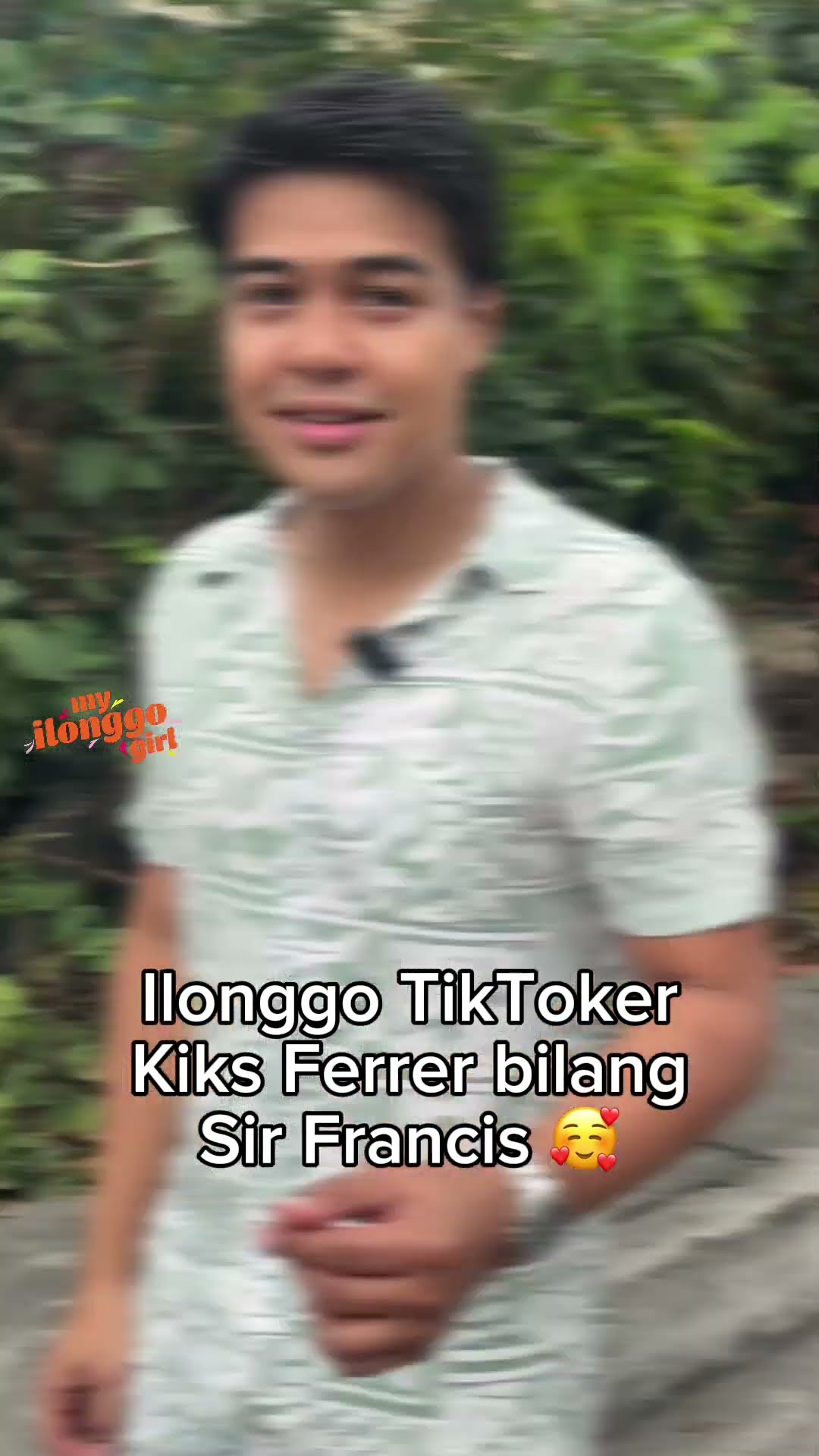 Ilonggo content creator Kiks Ferrer as Sir Francis?! | My Ilonggo Girl
