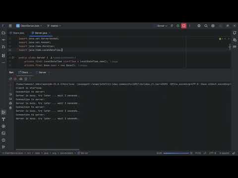 ClientServer in Java with Gson