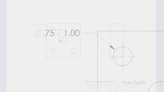 Dimensioning Hole Depth