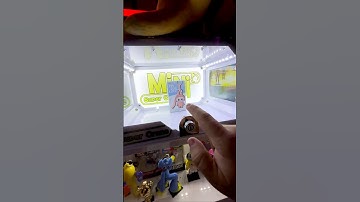 Mini Labubu Locked Inside Claw Machine #shorts #clawmachine #arcade #fnaf #labubu