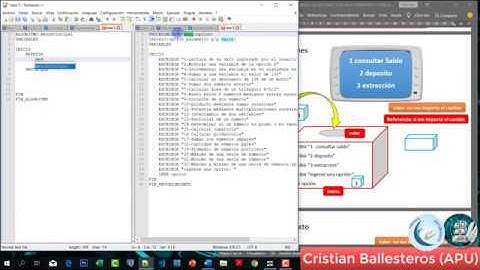 Ejemplos de Menu de Opciones   Procedimientos y Funciones en Pseudocodigo NUEVO 2019