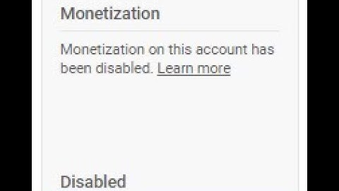 Monetization is disabled for my channel how to fix monetization disabled 2019 working 100 %