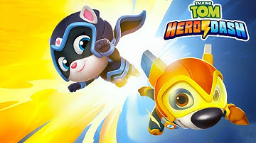 Talking Tom Hero Dash - MOONLIGHT ANGELA - Walkthrough Gameplay (iOS)