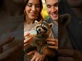 Raccoon Kit Thinks She's a Dog Now!