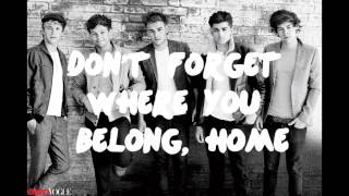One Direction Don't Forget Where You Belong (Lyrics + Photos)