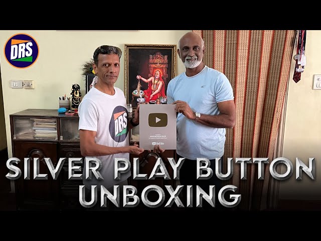 Silver Play Button Unboxing Video