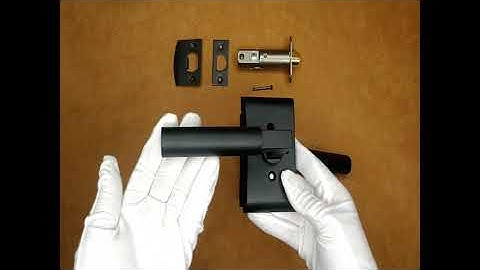 Emtek Solid Brass Hercules Lever With Neos Rosette