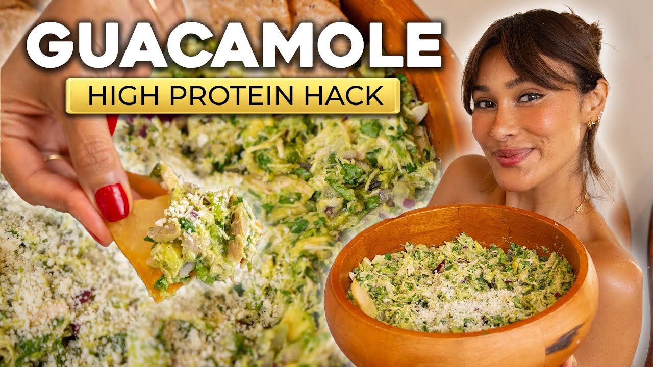 5-Minute HIGH PROTEIN Guacamole (Secret Hack!)