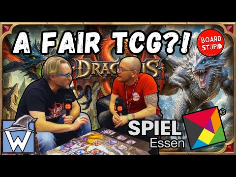 Draconis 8, an Epic New Trading Card Game! Preview and Playthrough from Spiel Essen 2024