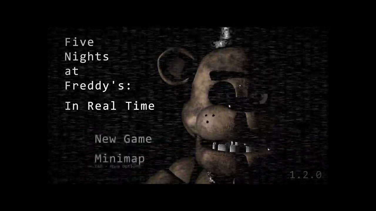 Five Nights At Freddys but the animatronics move in REAL TIME ( Five ...