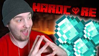 I Found So Many Diamonds in Minecraft Hardcore
