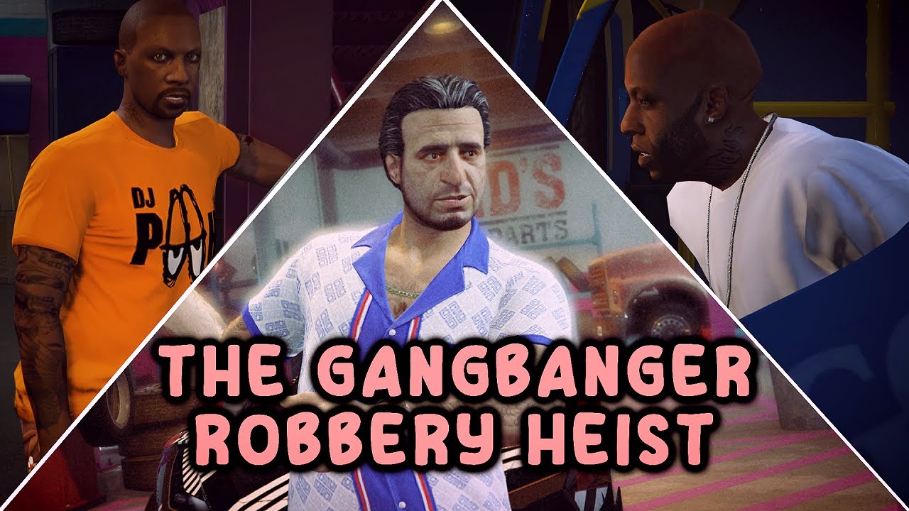 GTA Online The Chop Shop DLC 395 000 The Gangbanger Robbery 