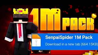 Download SenpaiSpider 1M Texture Pack | MediaFire Link + Full Showcase