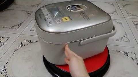 5 bước nấu cốc bù ẩm | Nồi cơm National SR-SS10A | Đèn LED + Giọng nói Nhật | 0985851342