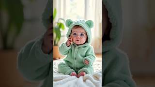 Cute Baby Says Papa & Laughing