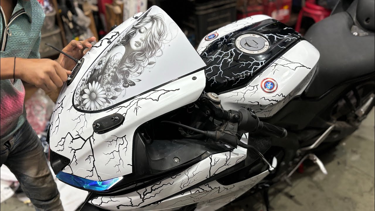 R15 Wrap and sticker install 👍 