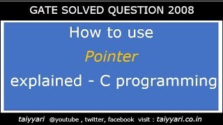 Gate question pointer 2008