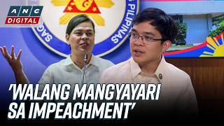 Leviste says Senate may not have enough votes to impeach VP Sara | ANC